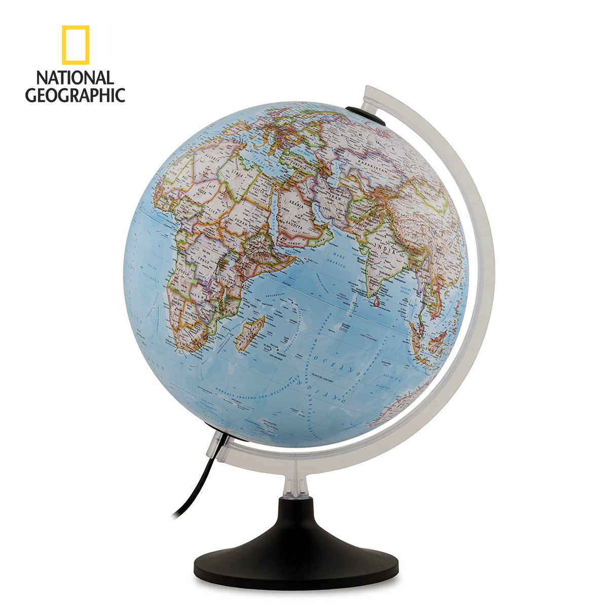 Mappamondo luminoso - Globo Gold Executive - diametro 30 cm